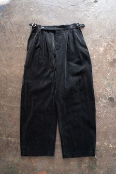【ラスト1点】2-Tack Corduroy Painter Pants/2タックコーデュロイペインターパンツ(CHARCOAL)