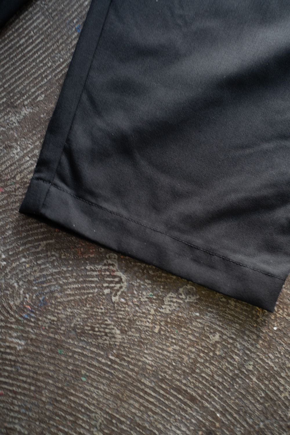 【ラスト1点】【25SS】ウォッシャブルウールイージースラックス(BLACK)