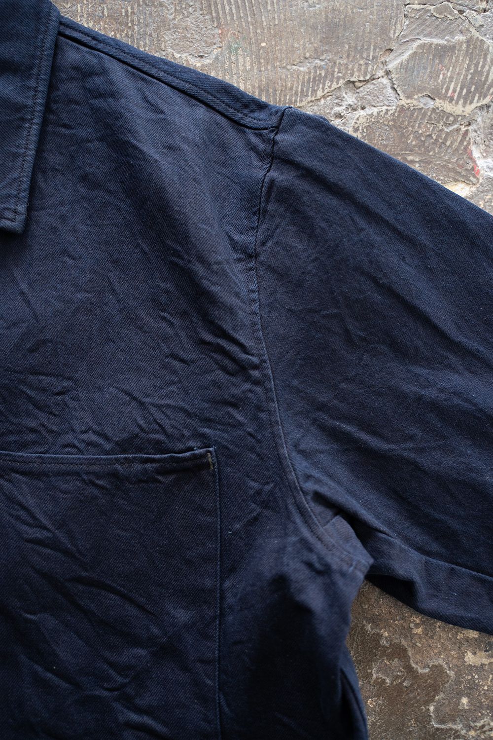 【ラスト1点】【25SS】11.5ozデニムブルゾン(DARK NAVY)