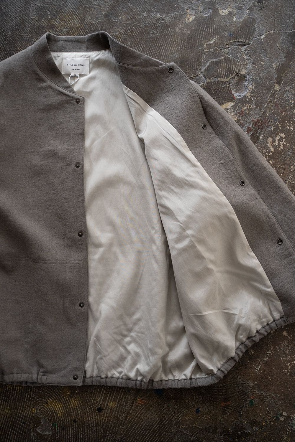 STILL BY HAND - 【ラスト1点】【24AW】リネン×ウールスタンド