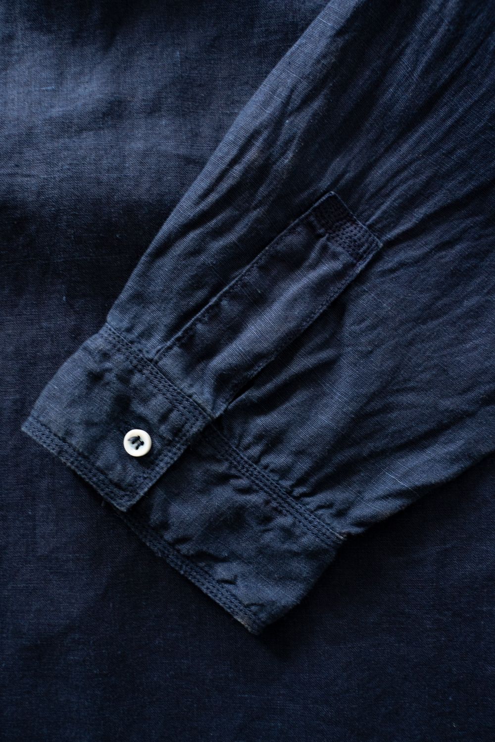 大麻シャツ 3(藍(濃))
