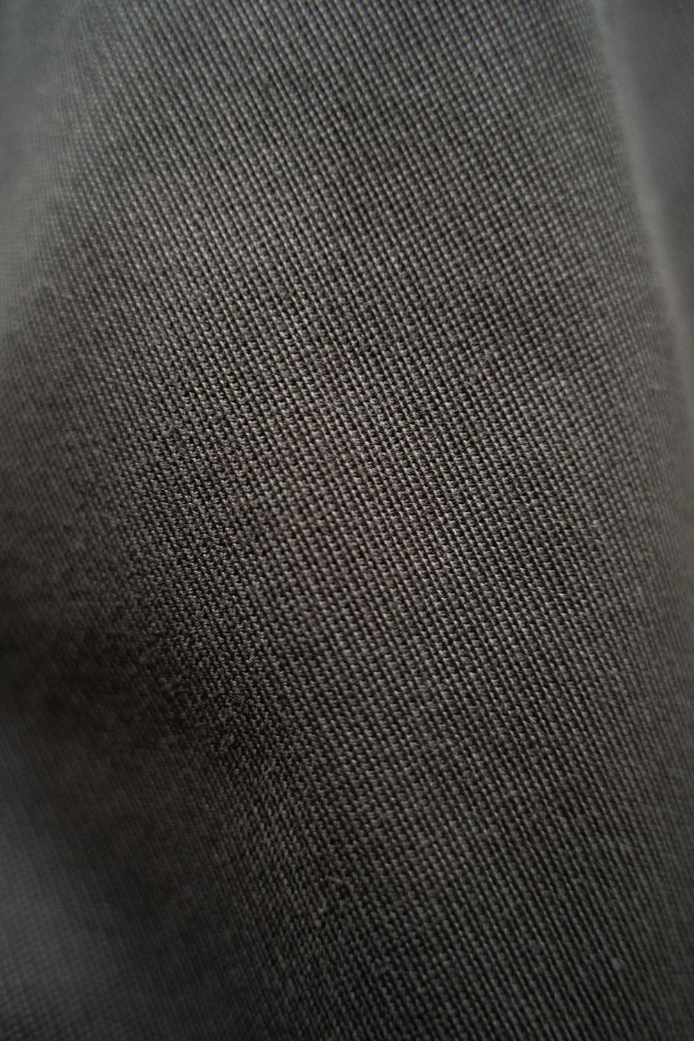 【25SS】ヘビーコットンツイルニータックパンツ(CHARCOAL)