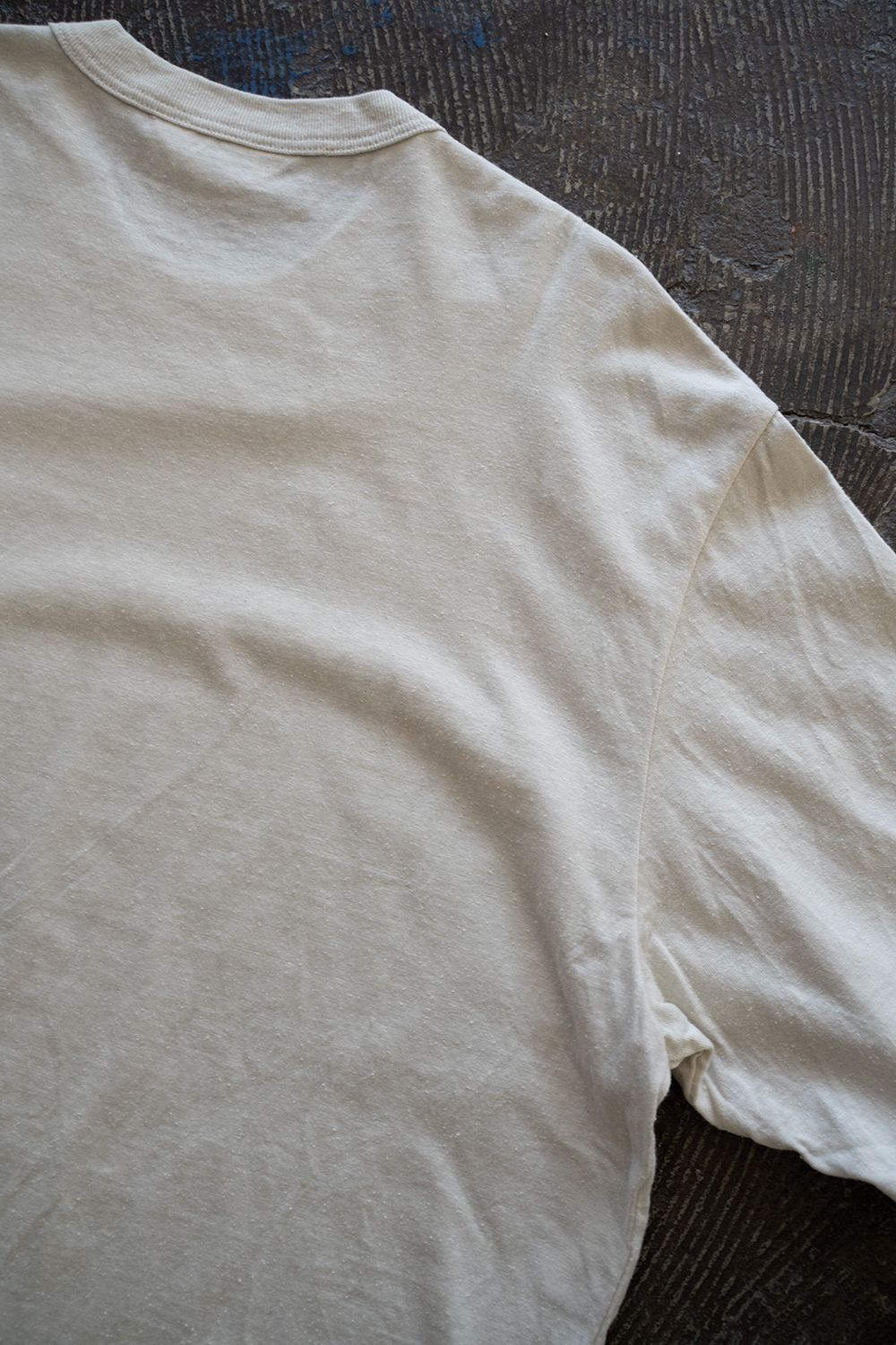 【ラスト1点】【25SS】シルクネップTシャツ(ECRU)