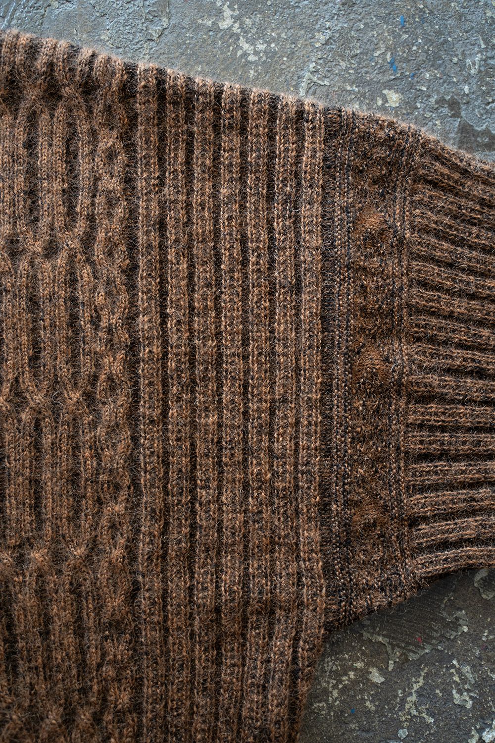 【25AW】Sekkei Mohair Knit(ORANGE)