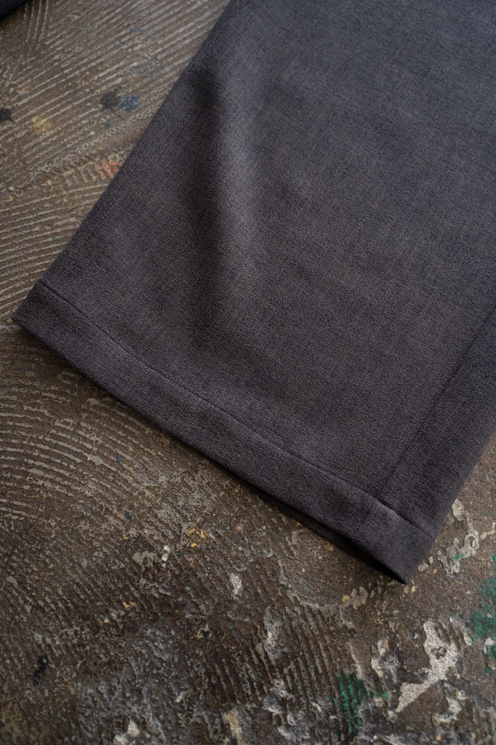 【ラスト1点】【25AW】2-Tack Wide Slacks/2タックワイドスラックス(GRAY)