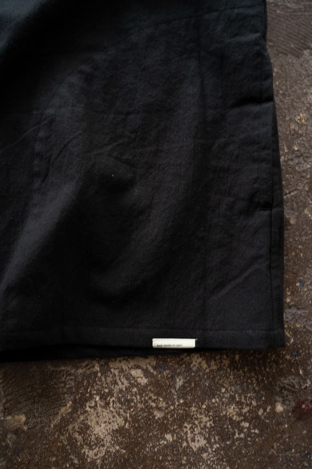 【26SS】"summer jambo"pajama(washed light cotton BLACK)【セットアップ】【ユニセックス】