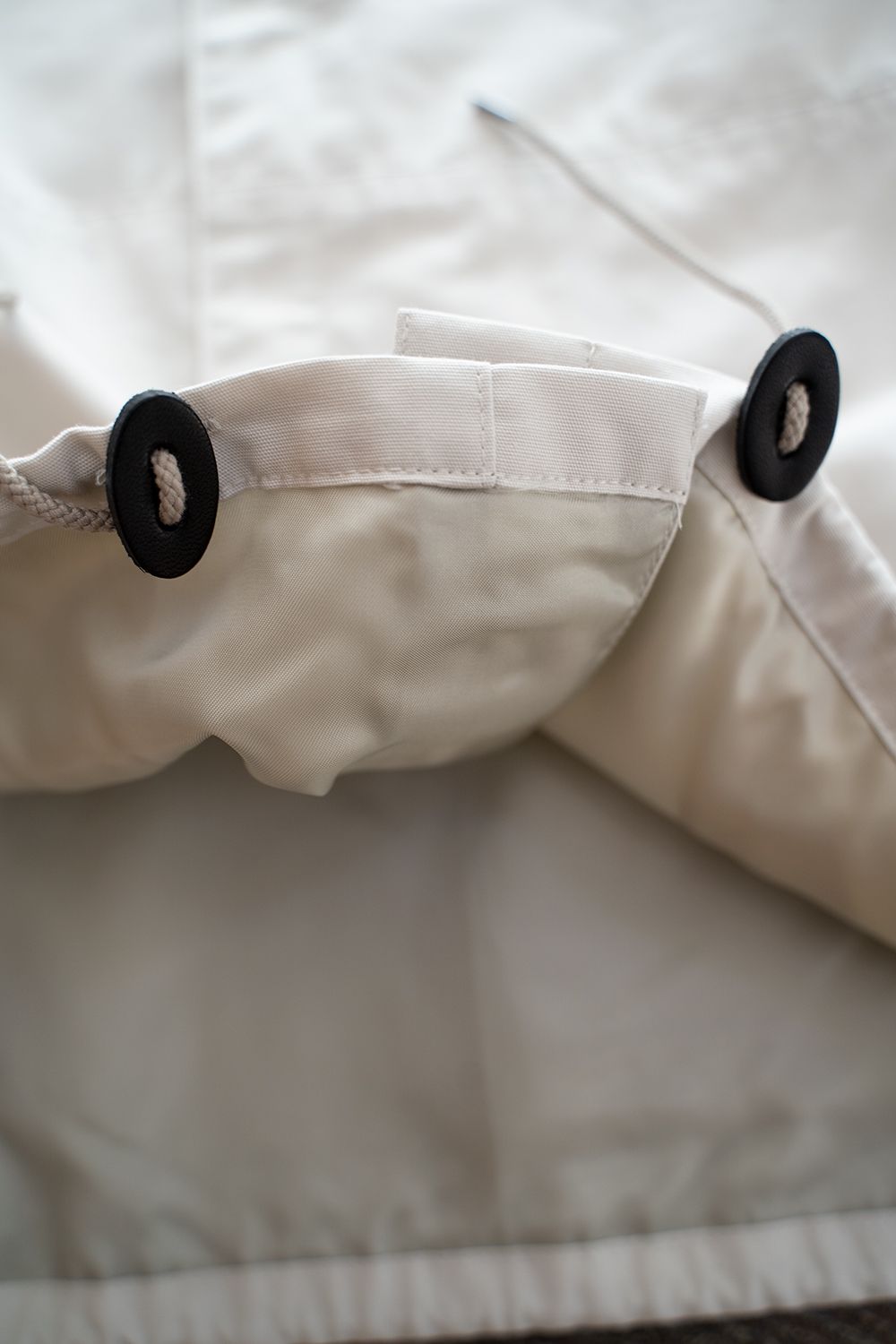 【ラスト1点】【22AW】甘撚りオックスショートブルゾン(LIGHT GRAY)