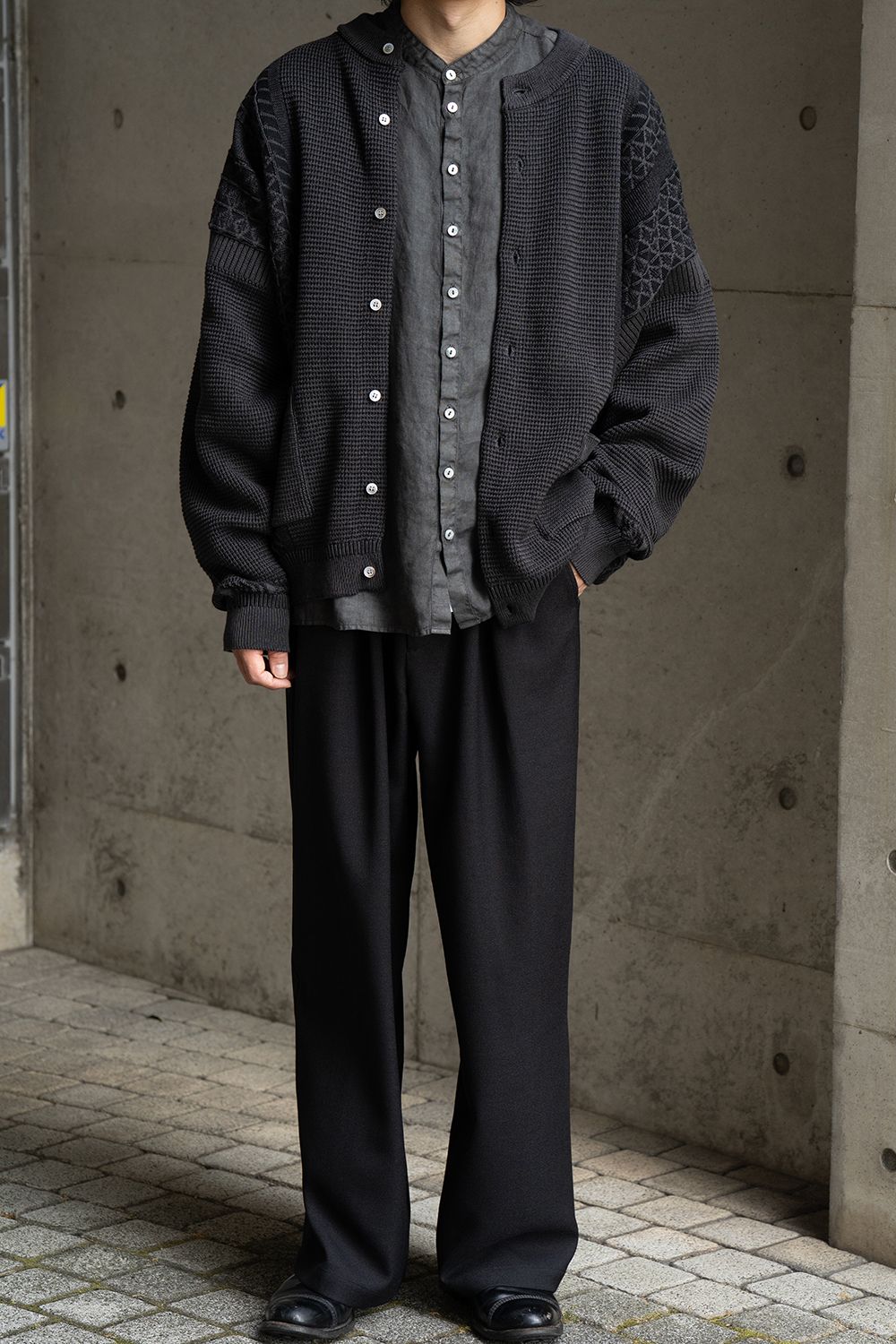 【25AW】Ginka Cardigan(BLACK)