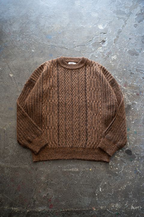 【25AW】Sekkei Mohair Knit(ORANGE)