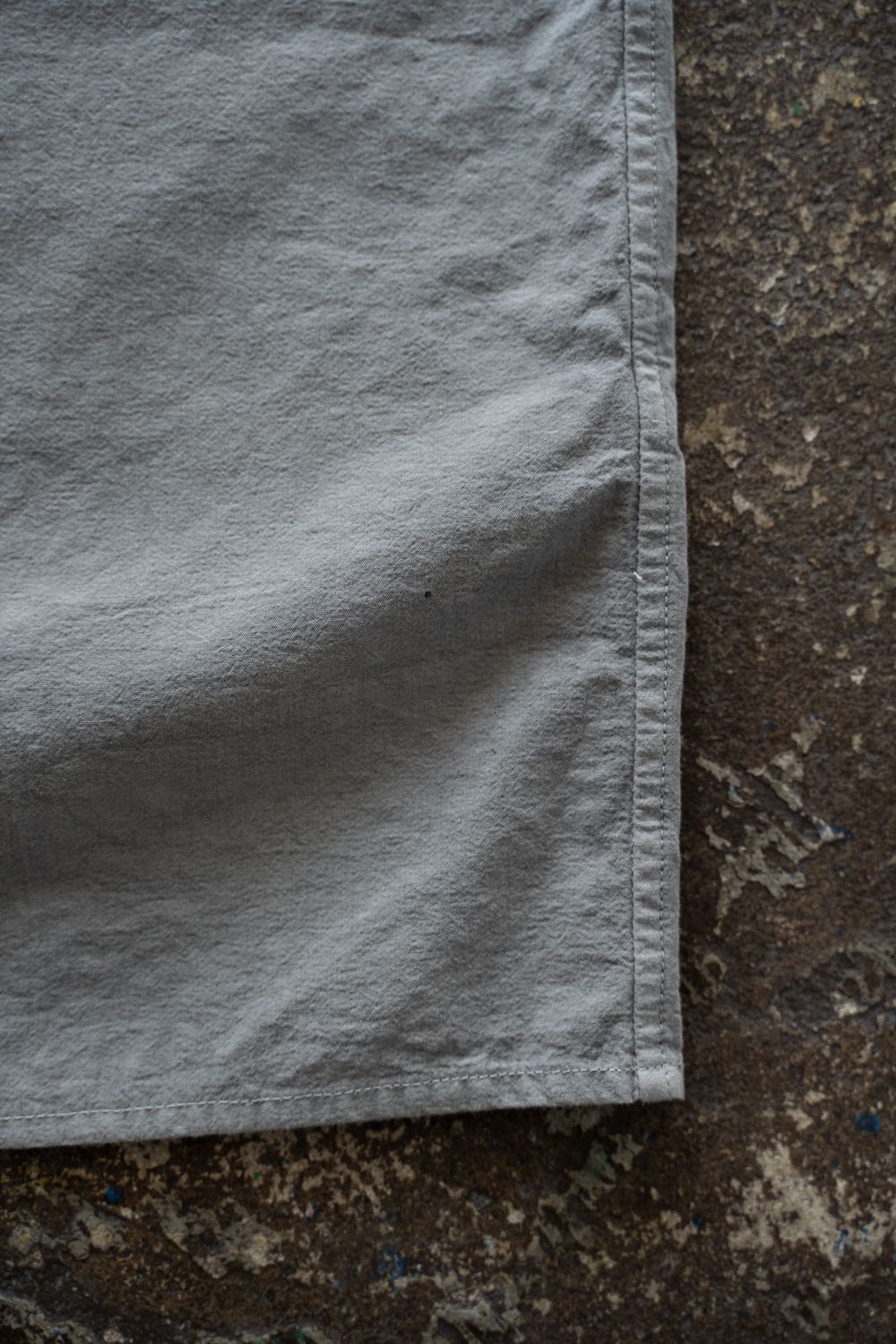 強撚OCブロードシャツ(薄炭)