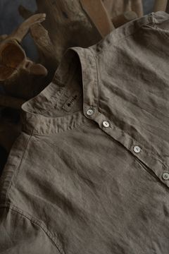 大麻シャツ(珈琲)