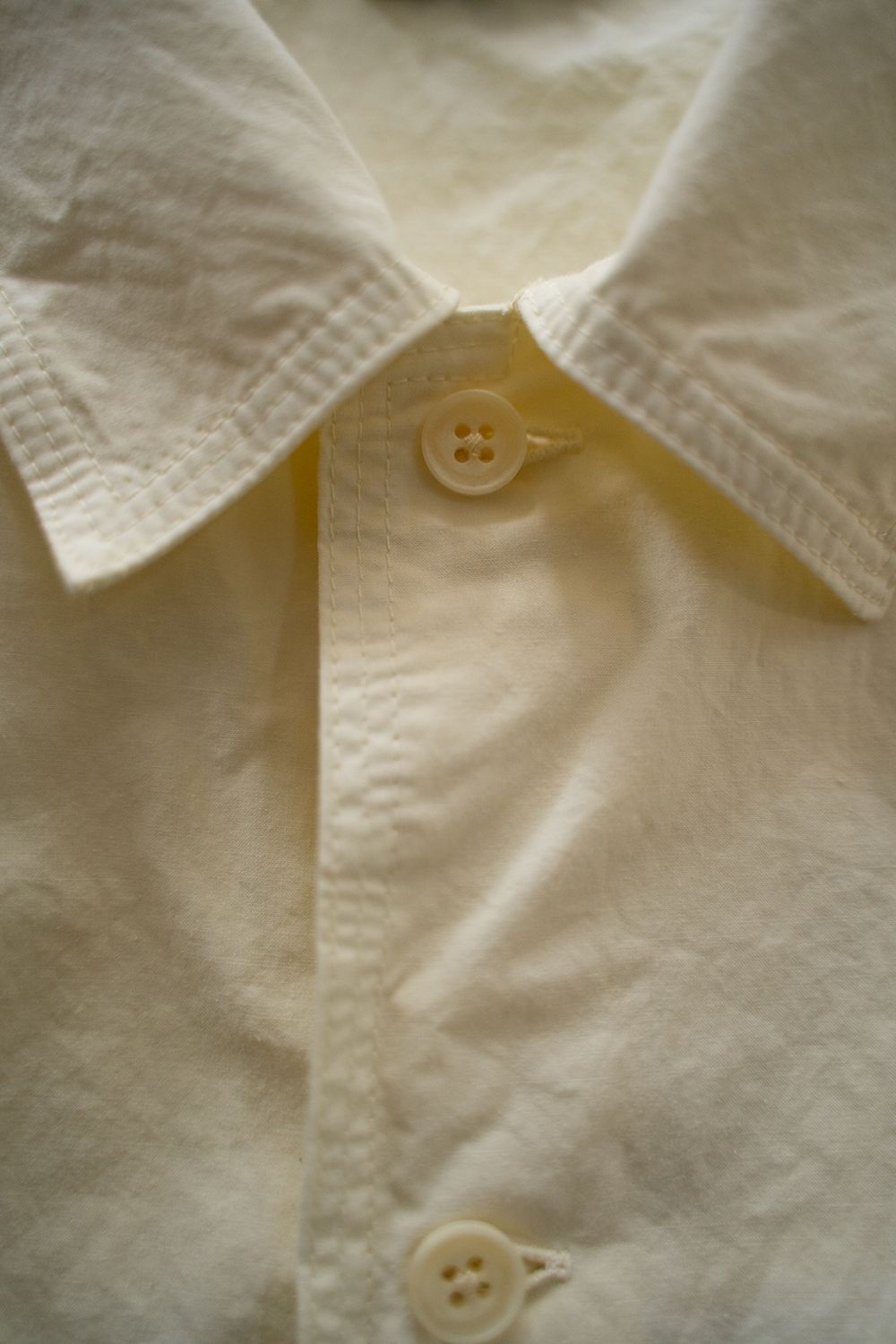 【ラスト1点】【25SS】タイプライター半袖オーバーシャツ(LIGHT YELLOW)