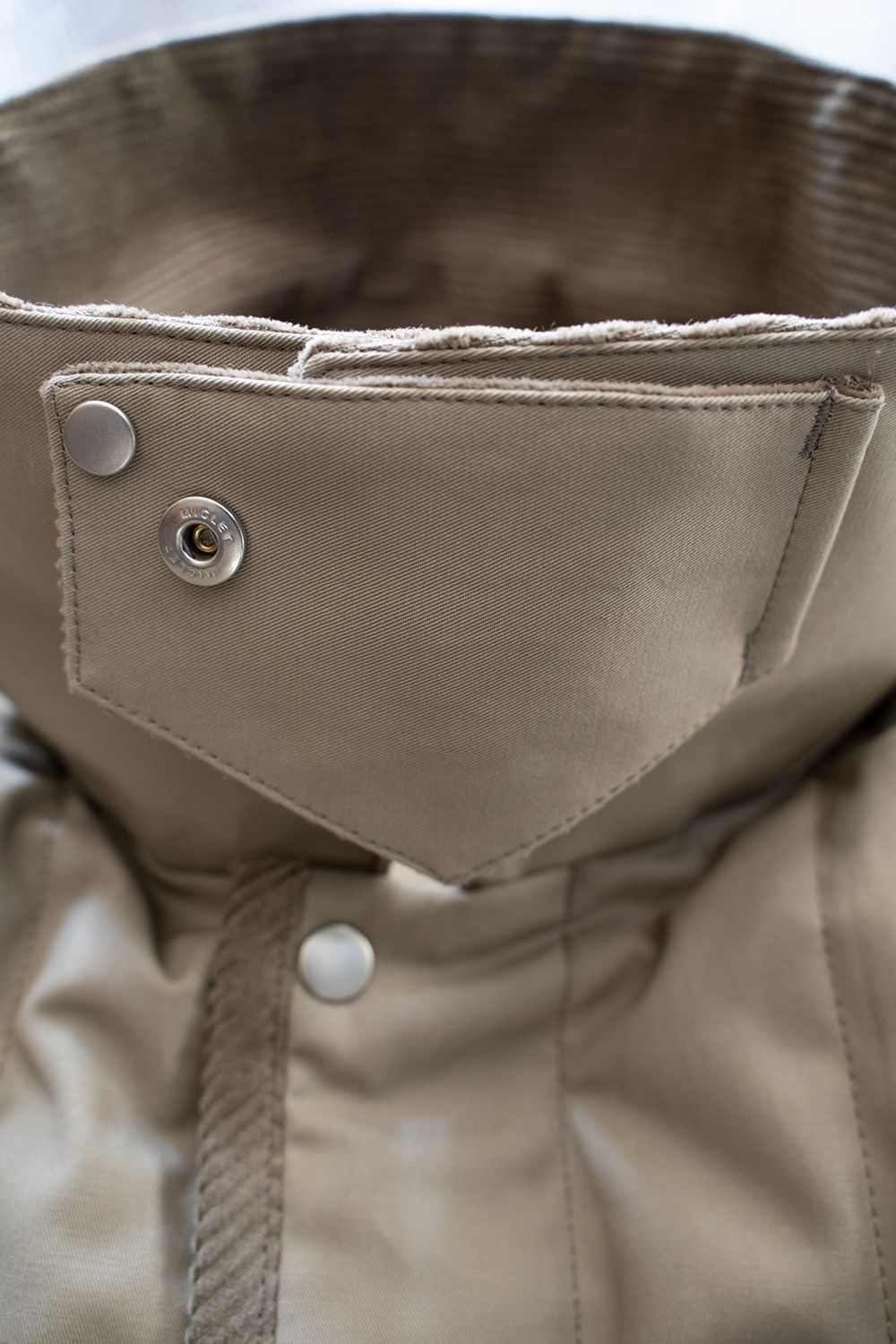 【25AW】コーデュロイ切り替えシンサレートキルティングブルゾン(BEIGE)