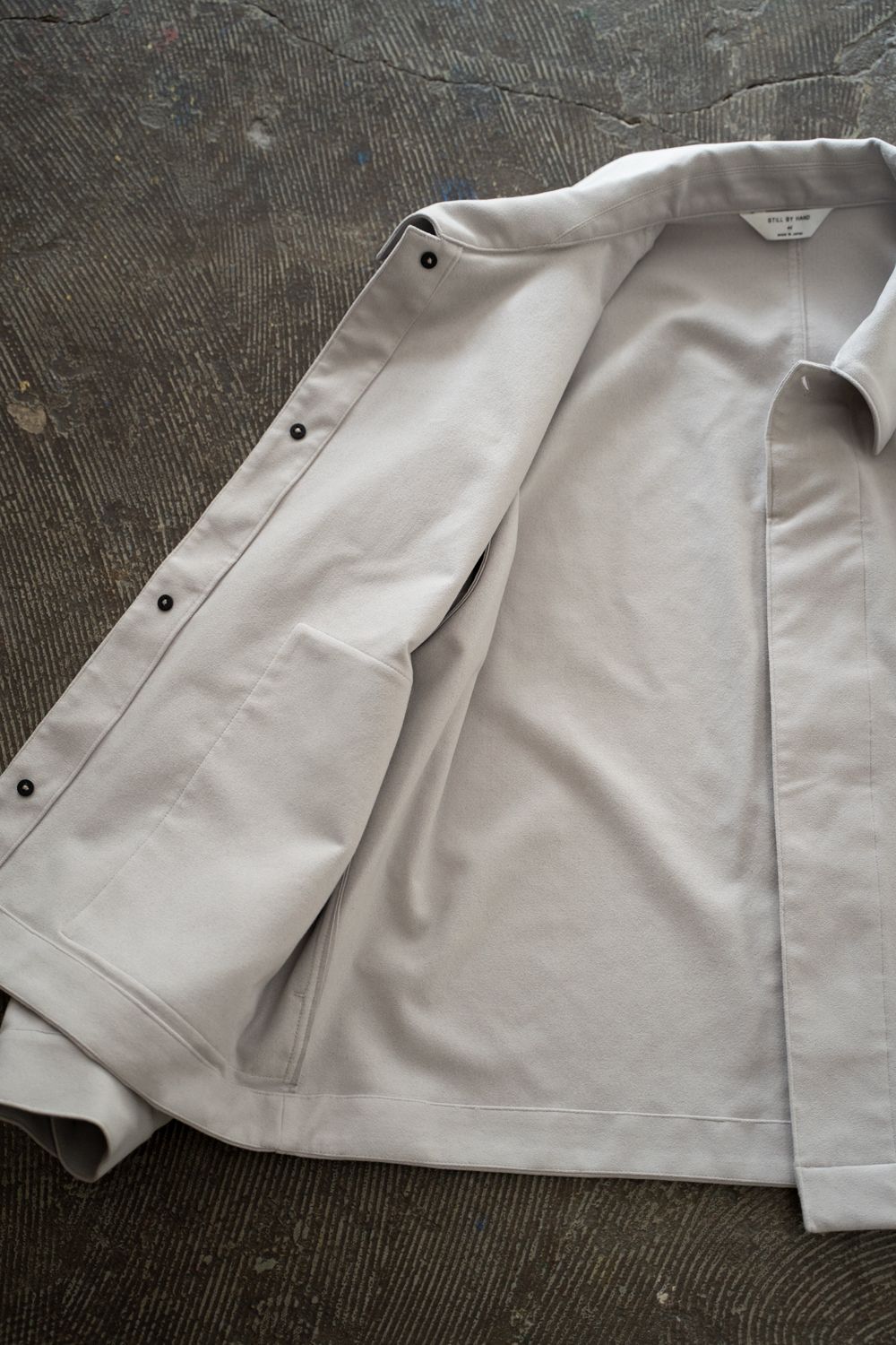 【26AW】フェイクスウェードブルゾン(TAUPE)