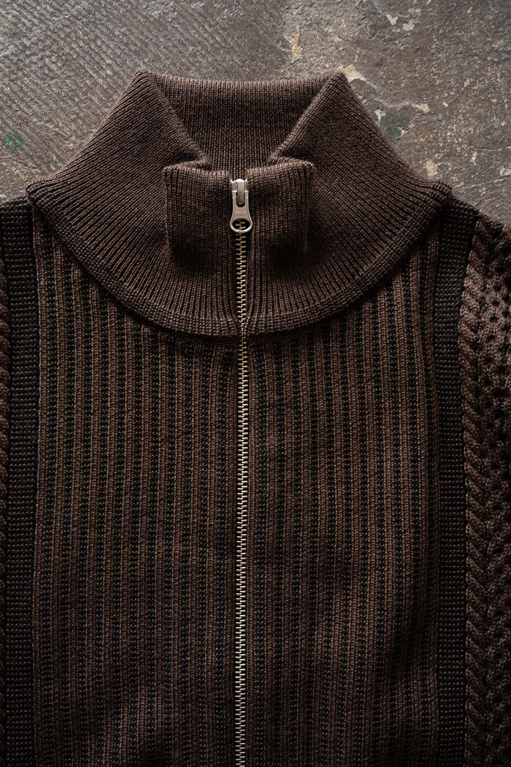 【26AW】Akiiro Drivers Knit(BROWN)