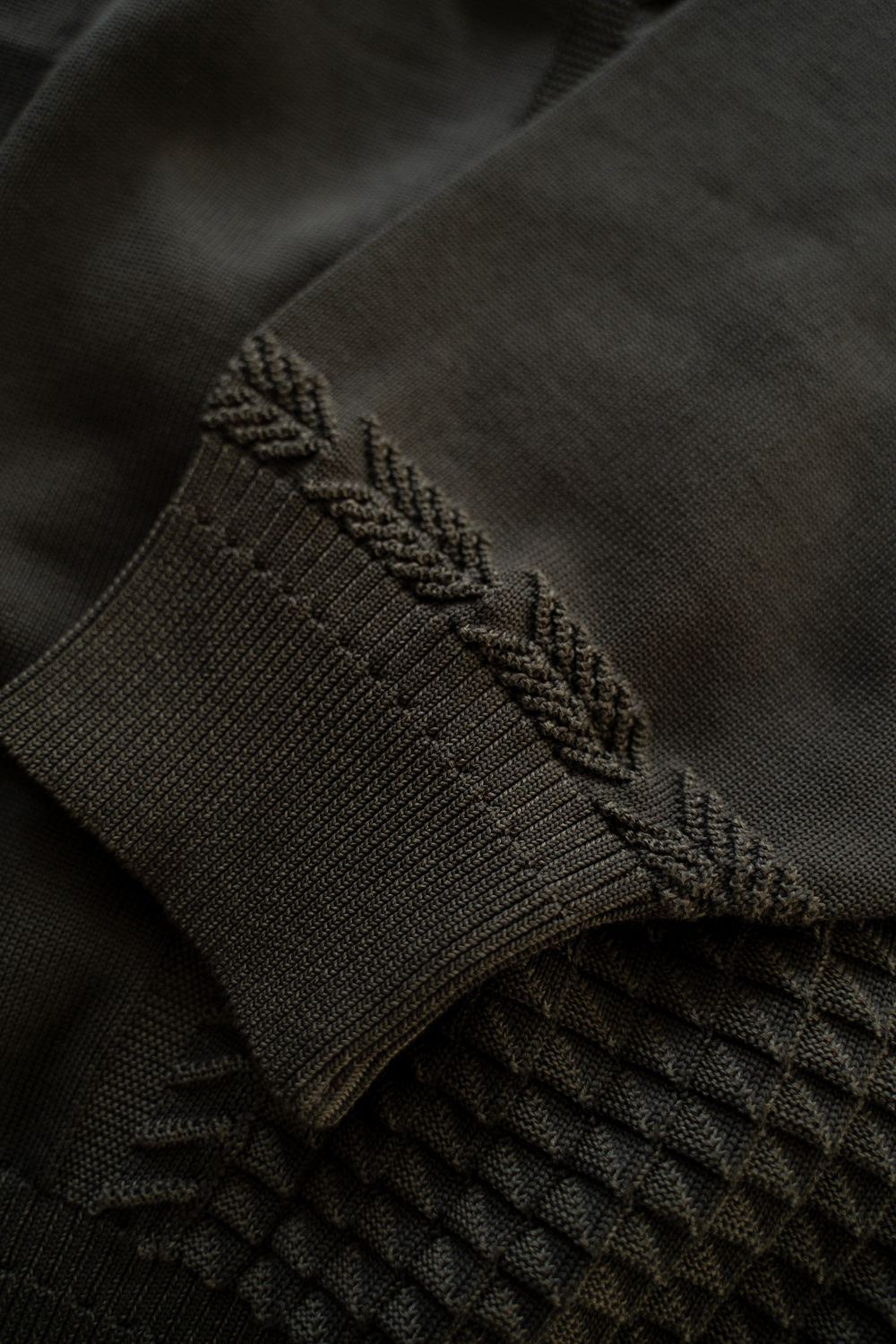 【25AW】Hakuhyo Zip Cardigan(DARK OLIVE)