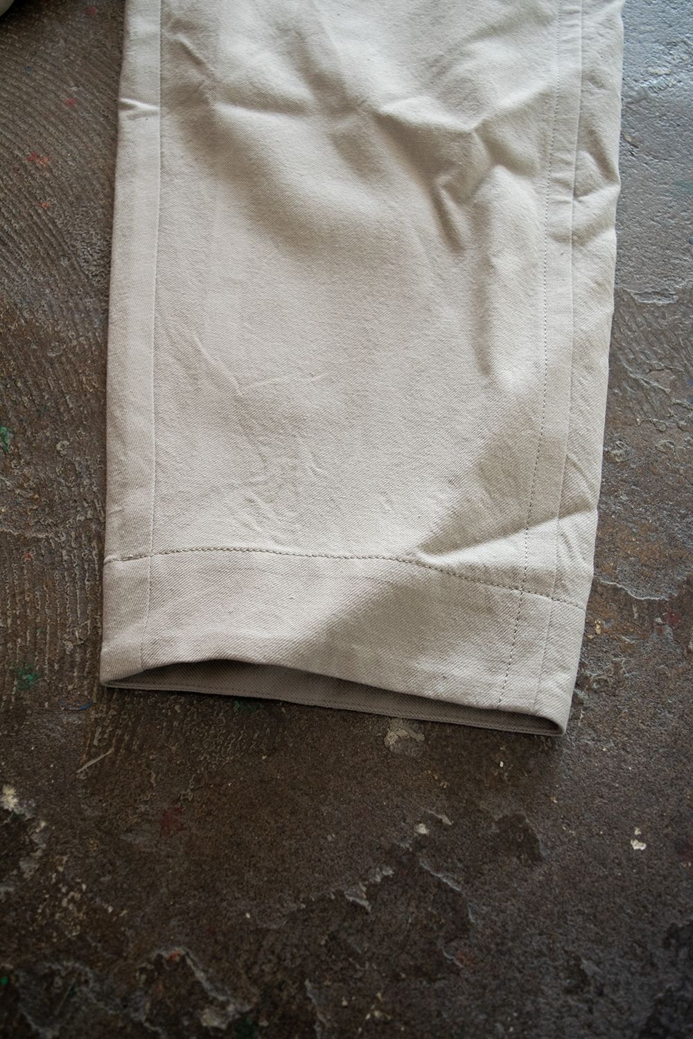 【ラスト1点】【20AW】Drawstring Seam Pants(BEIGE)