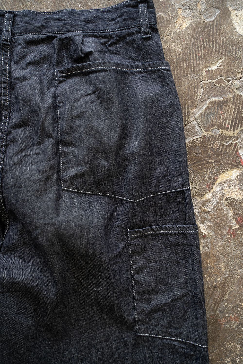 【ラスト1点】【25SS】5.5ozデニムワンタックパンツ(INDIGO)