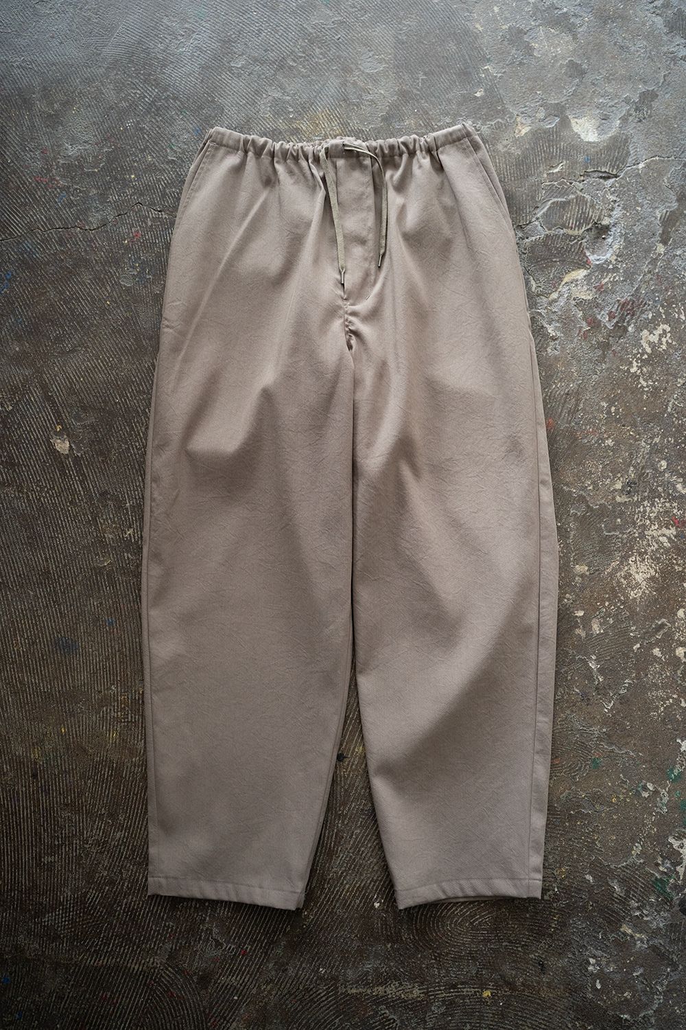 25ss STILL BY HAND ポリエステルパンツ パンツ STILL BY HAND - 【ラスト1点】【25SS】強撚コットン