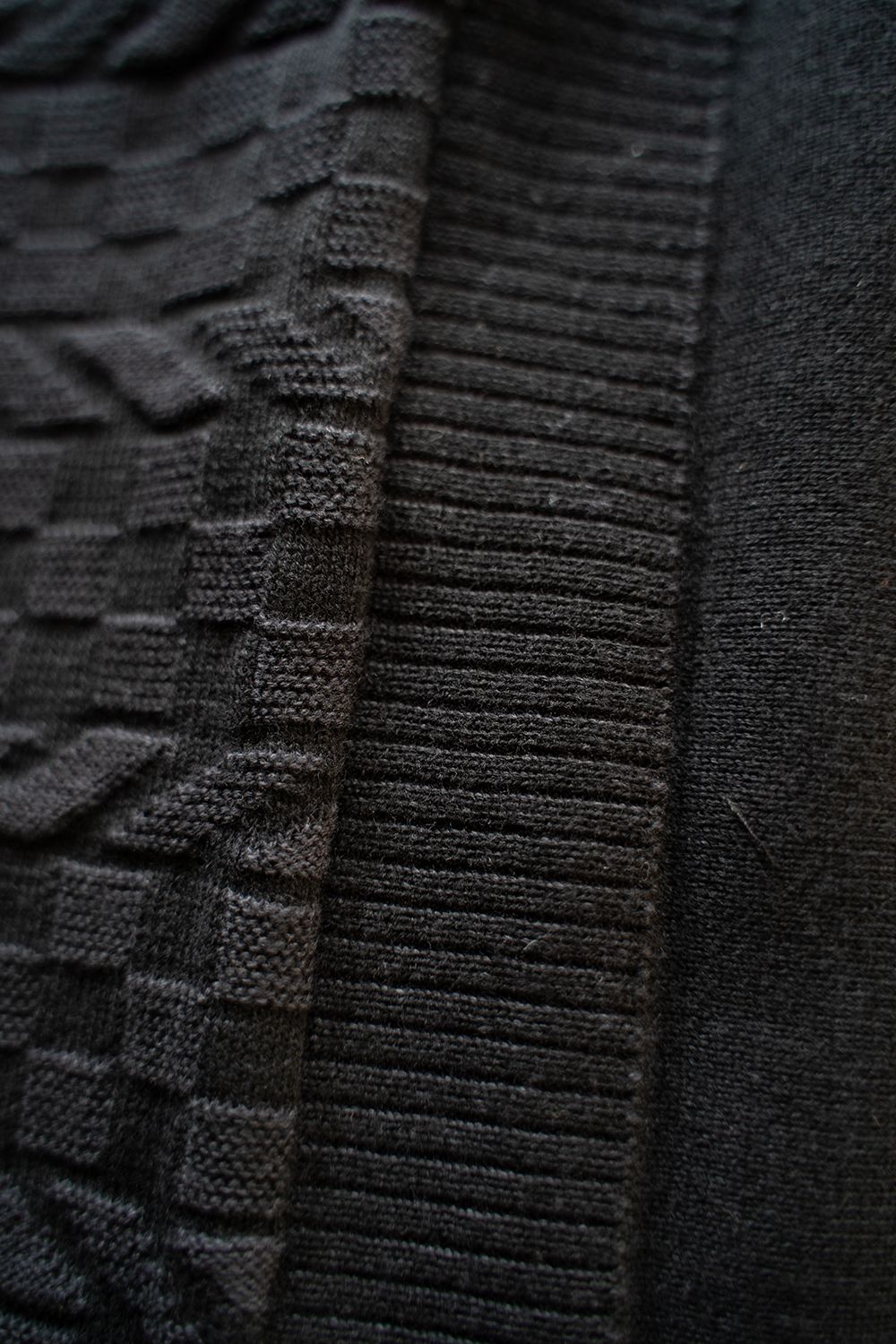 【ラスト1点】【24SS】Hazakura Knit Polo(BLACK)