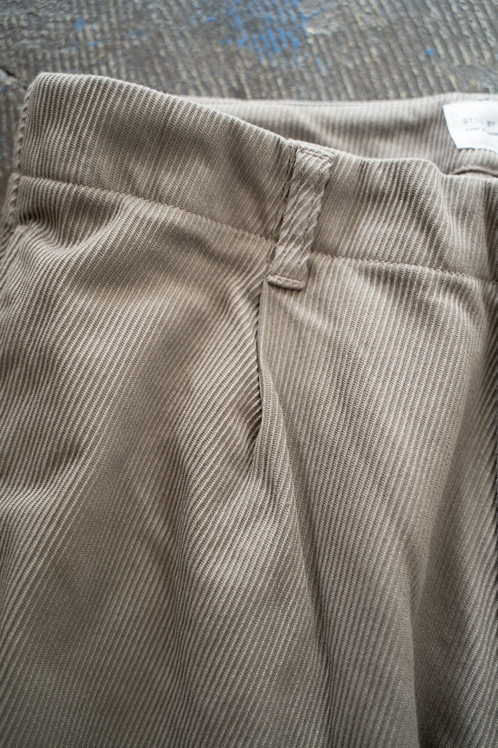 NEAT｜Cotton Kersey｜Black - Tapered｜PRODUCT｜Continuer Inc