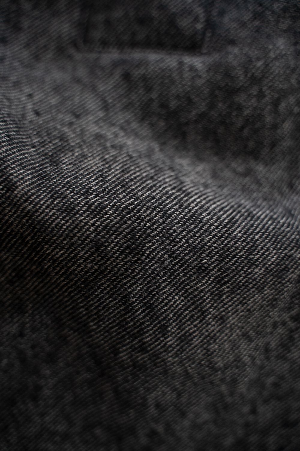 【26AW】ウール×リネンステンカラーコート(MELANGE GREY)