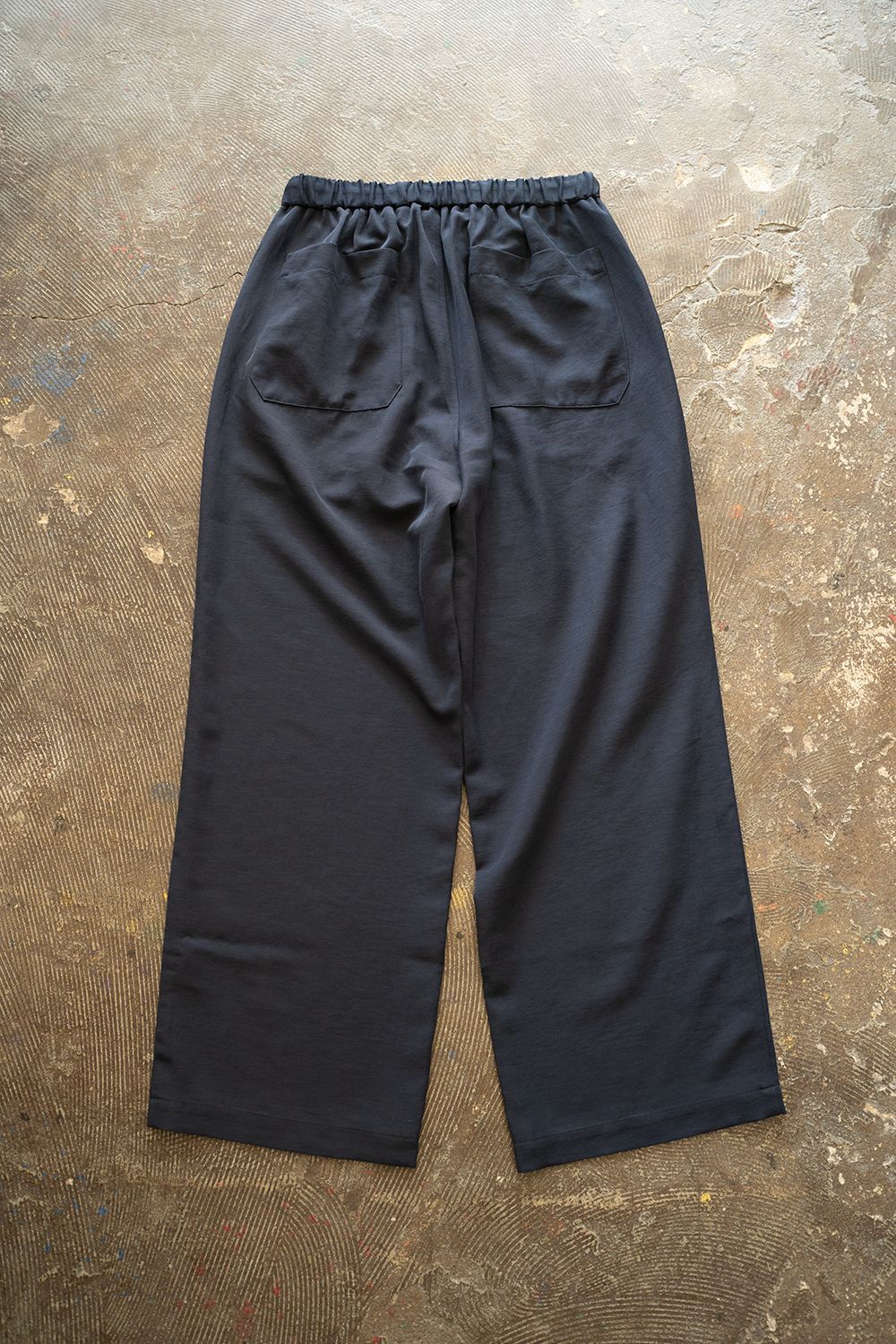 【ラスト1点】【25SS】リヨセル×リネンイージーパンツ(NAVY)