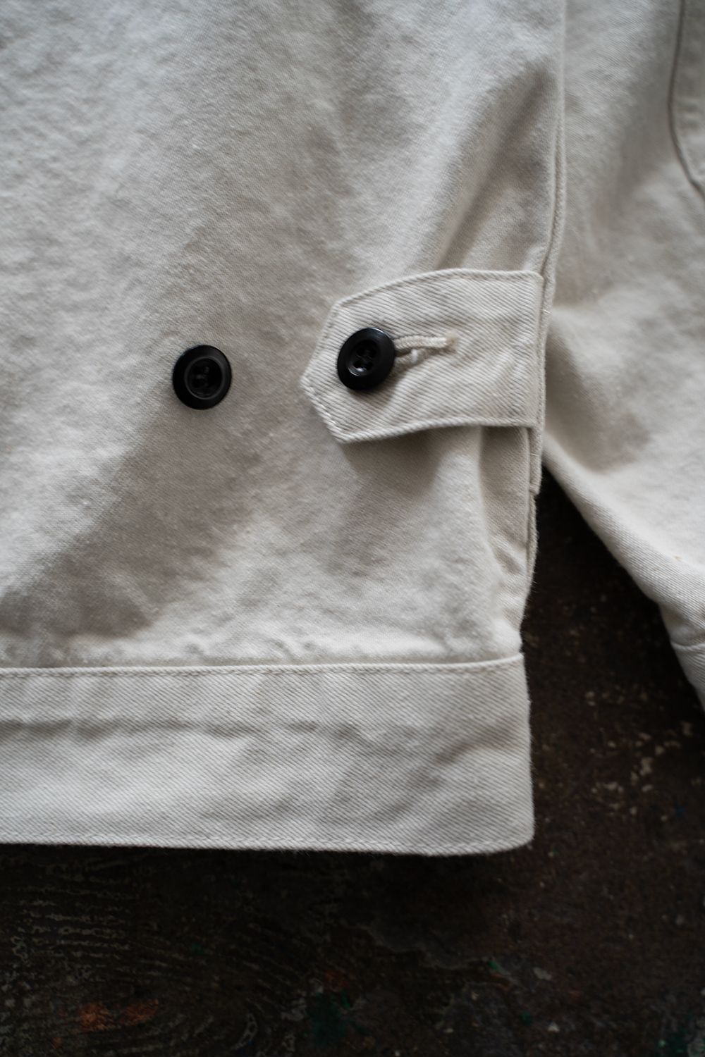 【ラスト1点】【23SS】10ozセルビッチGジャン(ECRU)