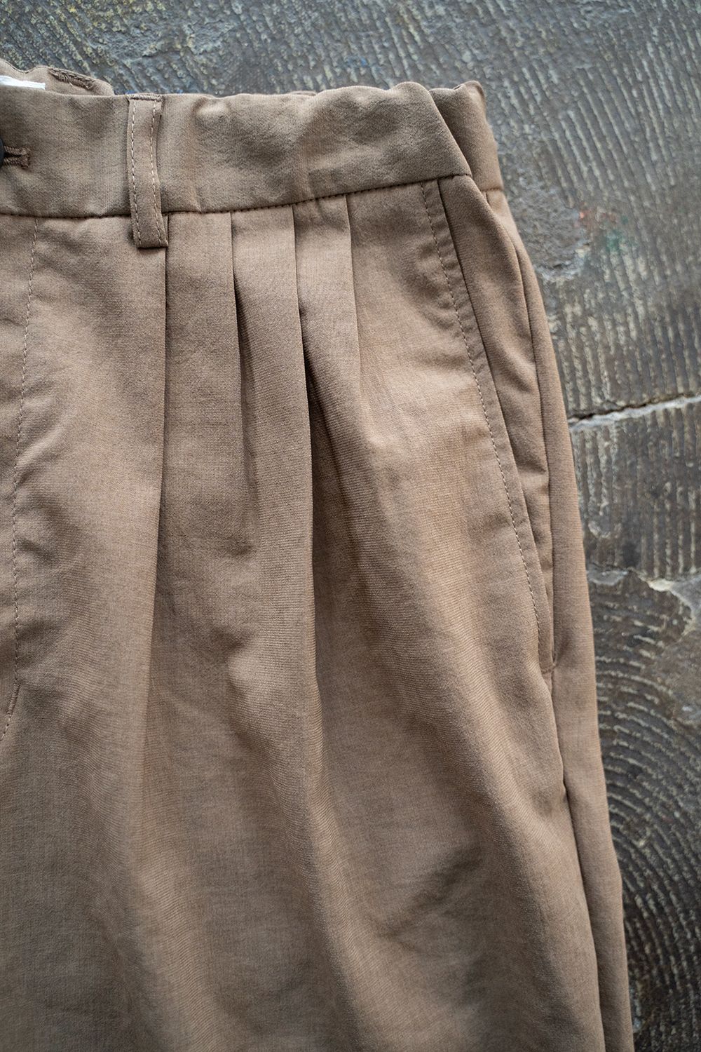 STILL BY HAND - 【ラスト1点】【23SS】強撚ポリエステル4タック