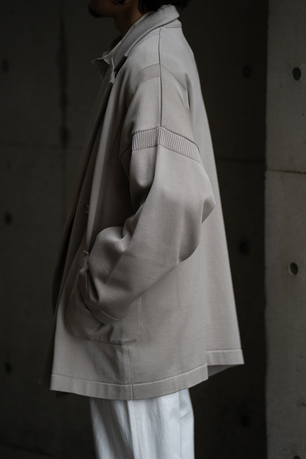 YASHIKI - 【25SS】Seion Double Jacket(LIGHT BEIGE) | Salty