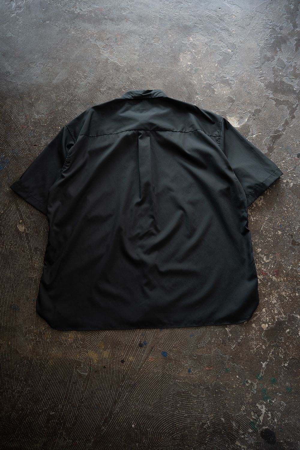 【26SS】200双半袖シャツ(GREEN CHARCOAL)