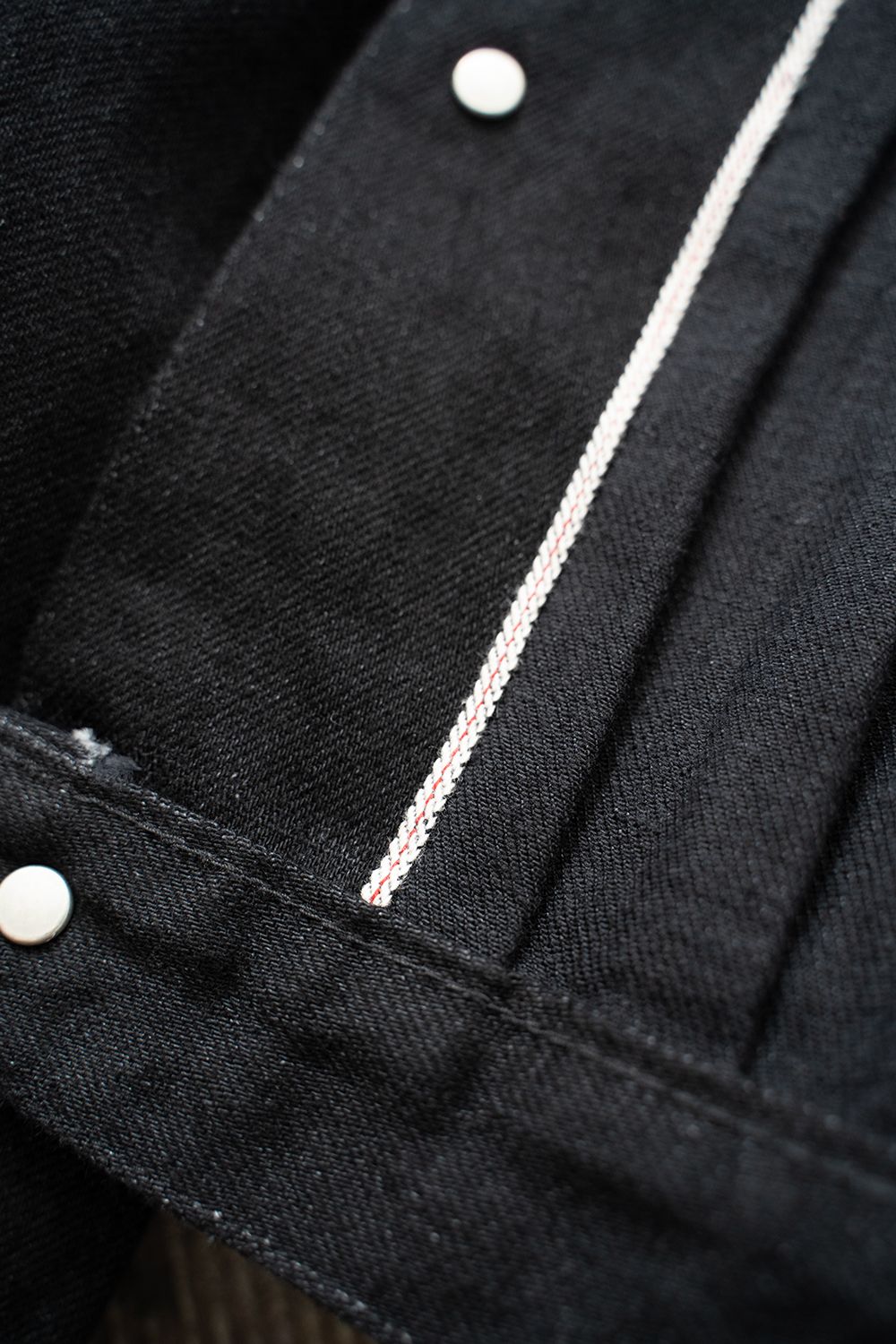 【ラスト1点】【23AW】セルビッチデニムGジャン(BLACK)
