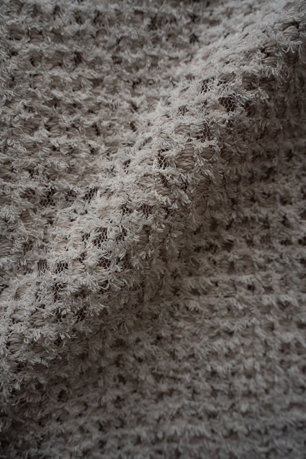 【ラスト1点】【26SS】Feather Lace S/S Shirt/フェザーレースショートスリーブシャツ(ECRU)