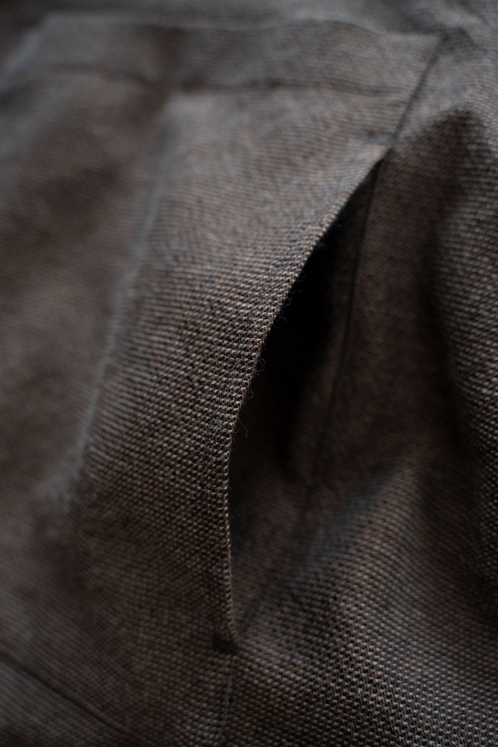 【26SS】両胸ポケットシャツジャケット(BROWN)