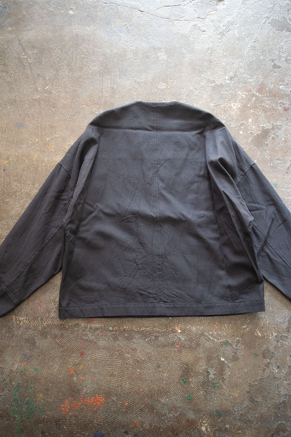 【ラスト1点】【20AW】Dolman Sleeve Jacket(CHARCOAL)