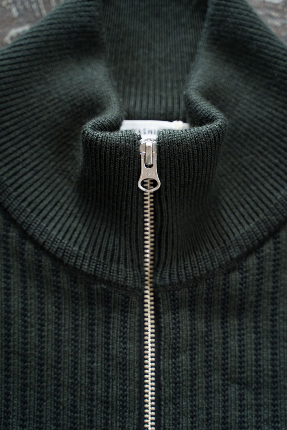 【26AW】Akiiro Drivers Knit(DARK OLIVE)