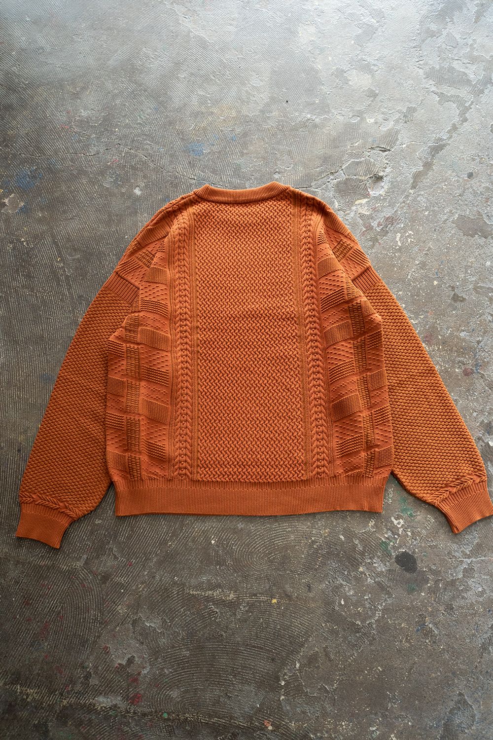 YASHIKI - 【ラスト1点】【22AW】Arare Knit(ORANGE) | Salty