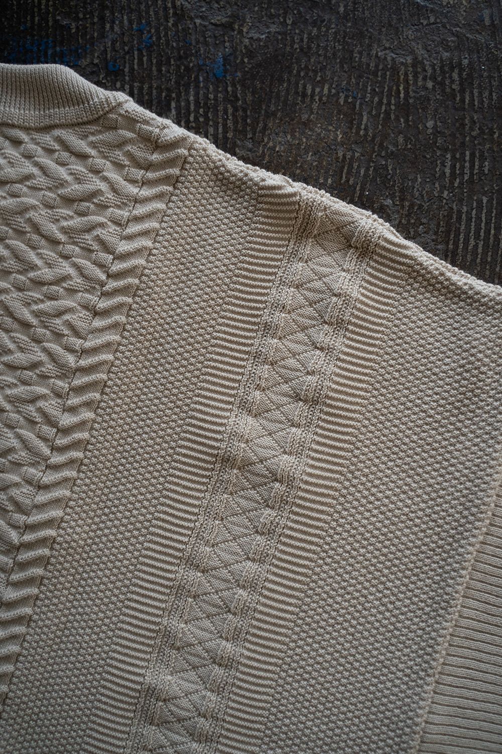 【24SS】Kusabue Knit(PEARL GRAY)