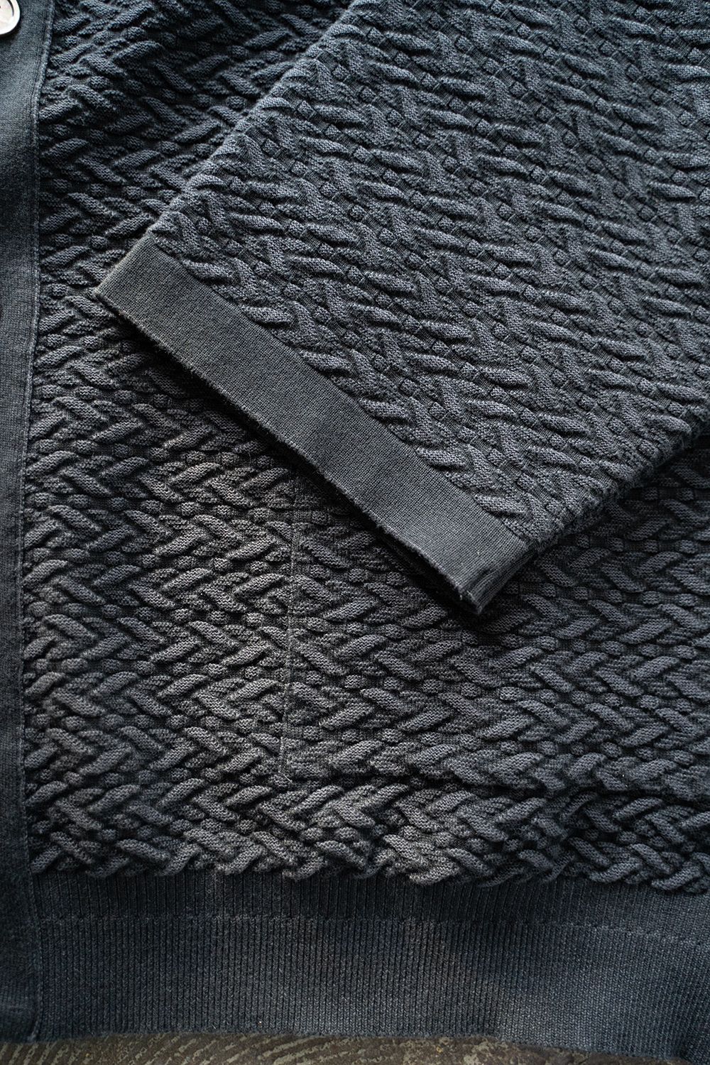 【ラスト1点】Oun Hanten Cardigan(BLACK)