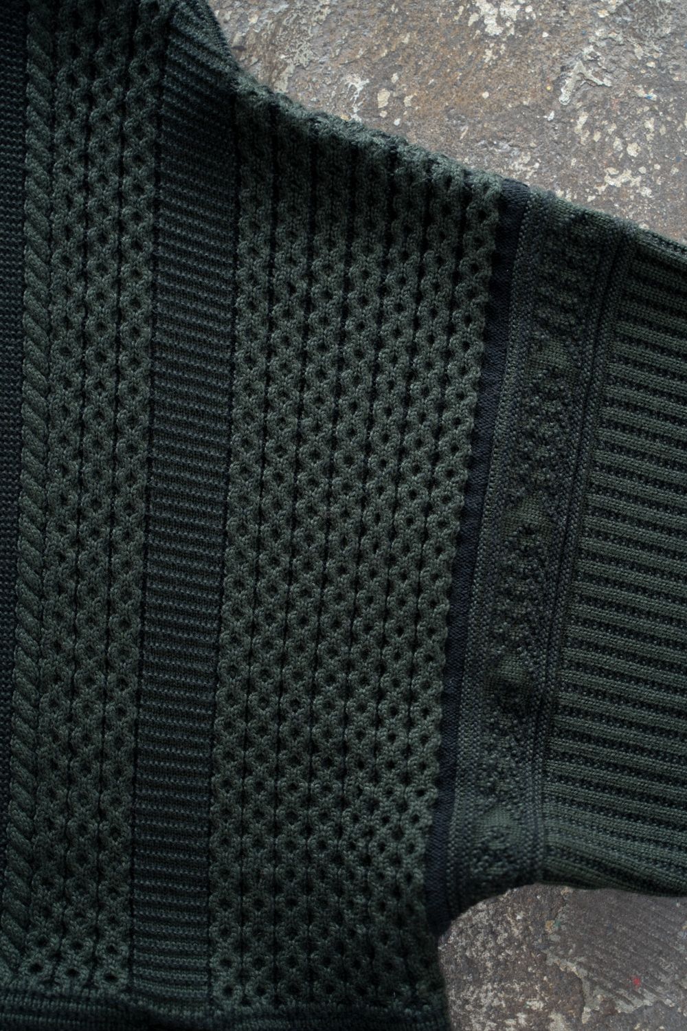 【26AW】Akiiro Drivers Knit(DARK OLIVE)