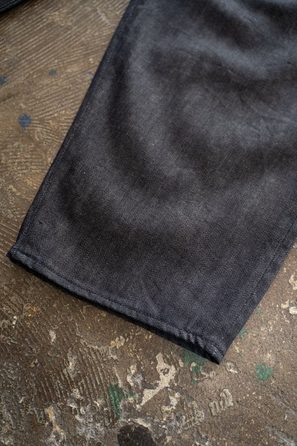 【26AW】ワンタックワイドデニムパンツ(NAVY)