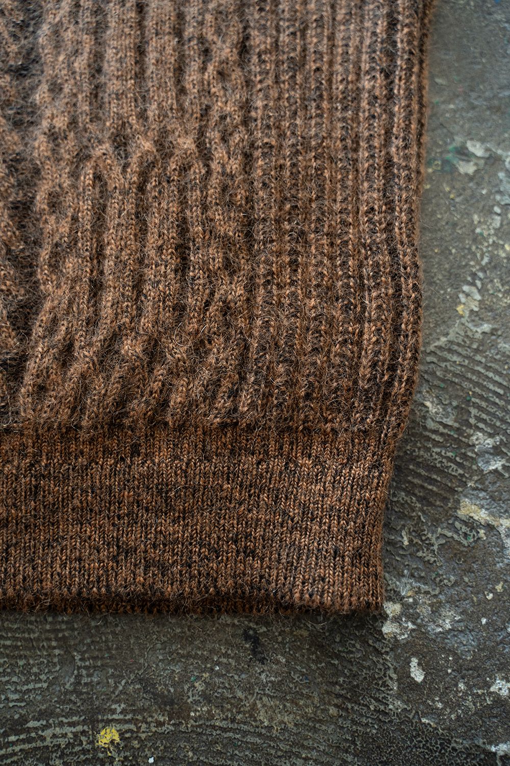 【25AW】Sekkei Mohair Knit(ORANGE)
