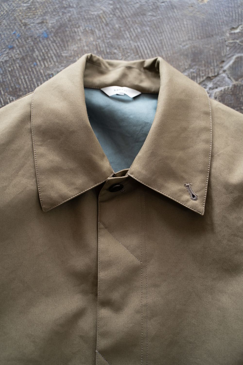 【ラスト1点】【25AW】Cotton Typewriter 2WAY Coat/コットンタイプライター2WAYコート(KHAKI BEIGE)
