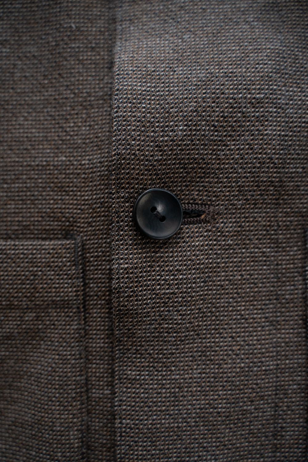 【26SS】両胸ポケットシャツジャケット(BROWN)