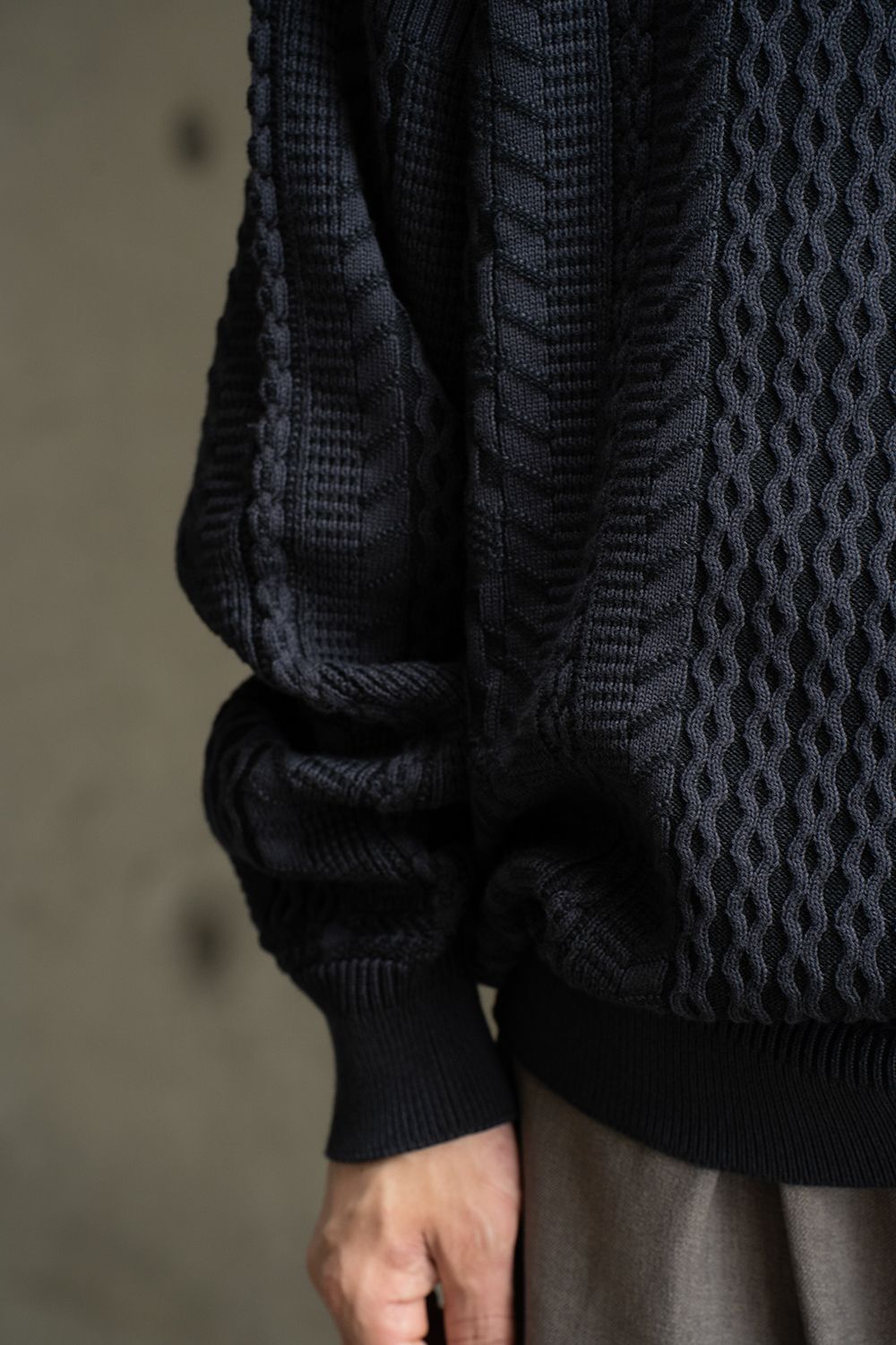 【25AW】Fubuki Knit(DARK NAVY)
