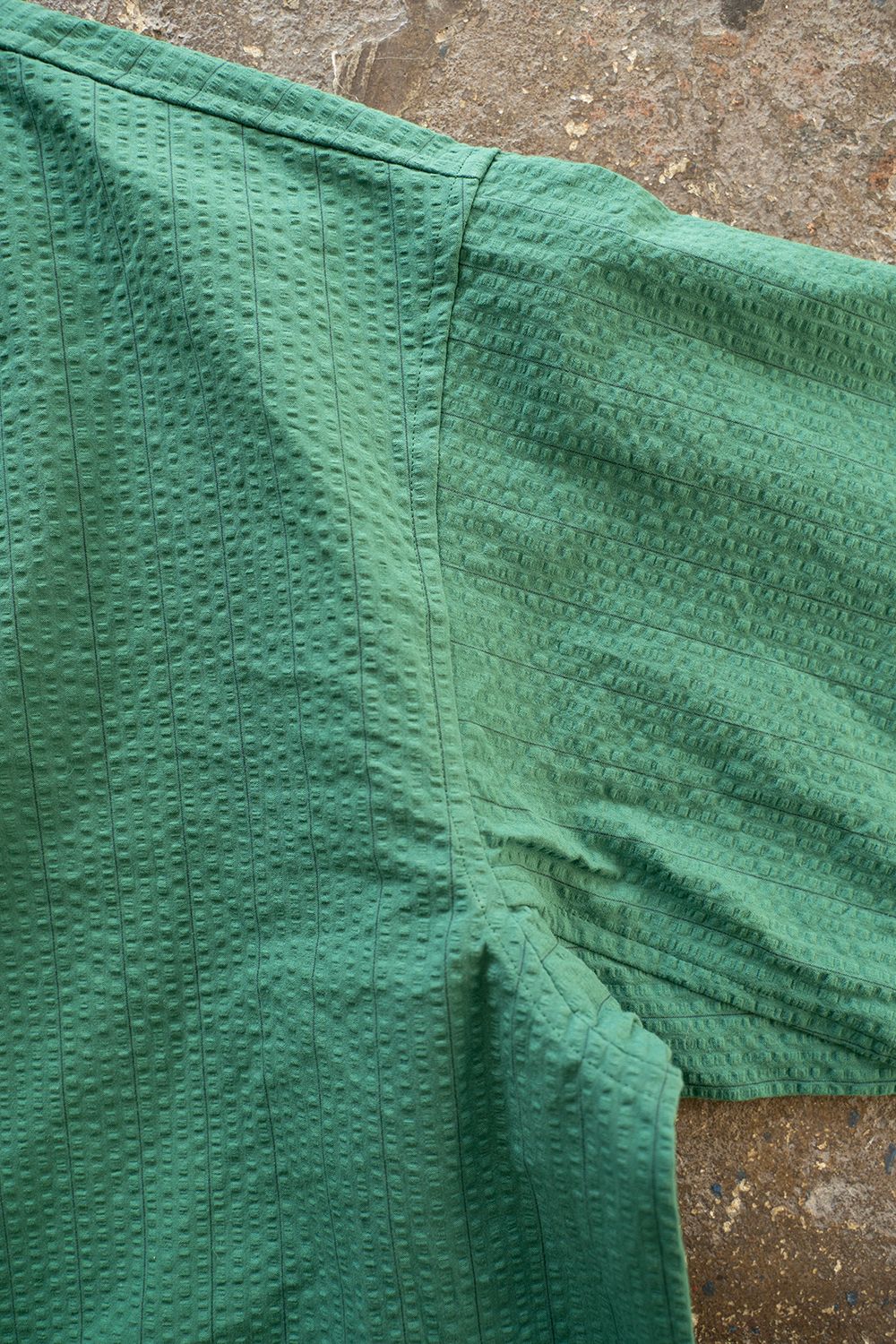 【ラスト1点】【23SS】"week s/s"pajama【セットアップ】(GREEN×BLACK)