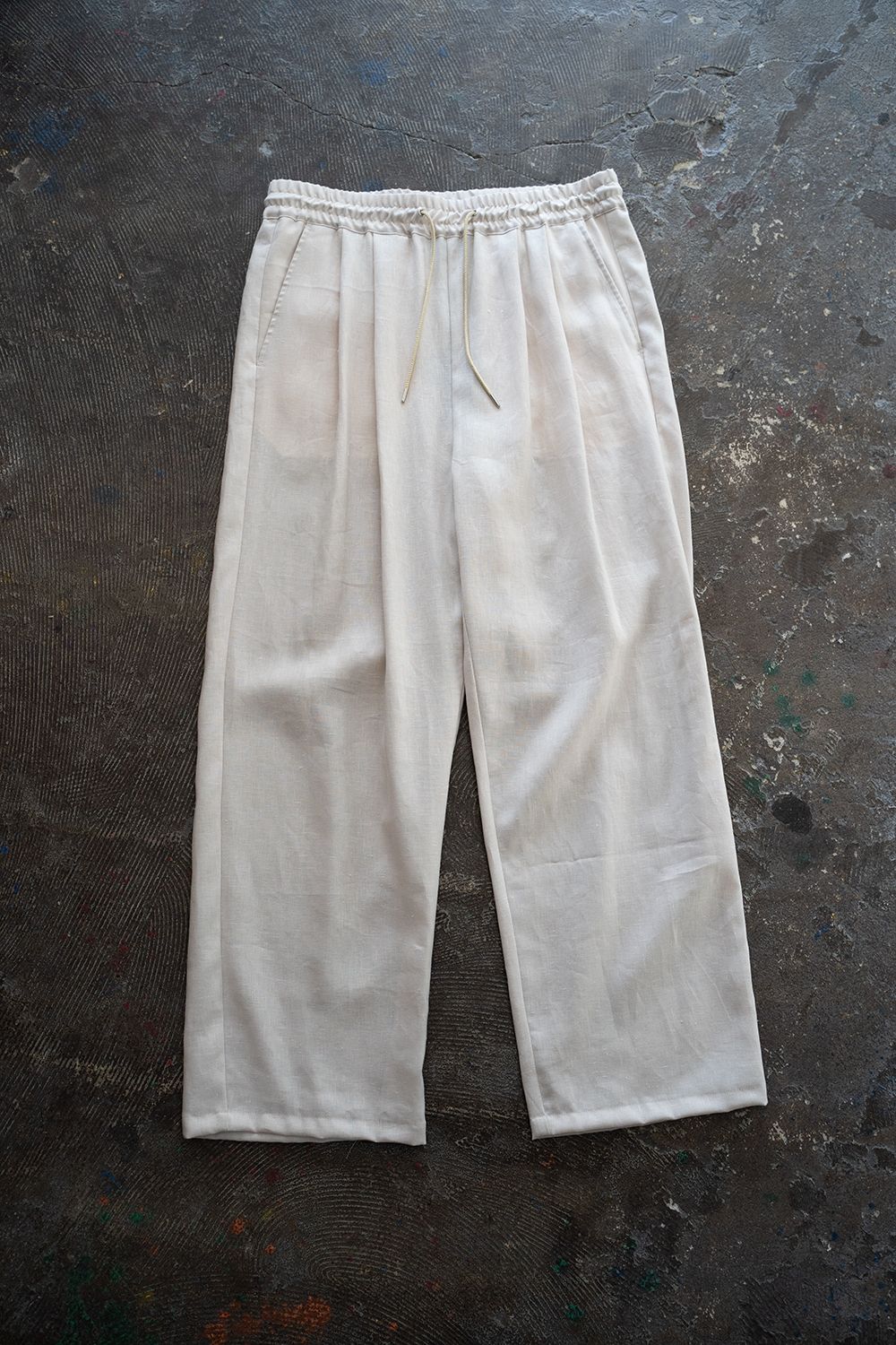 juha - 【ラスト1点】【22SS】French Linen Easy Pants/フレンチリネン