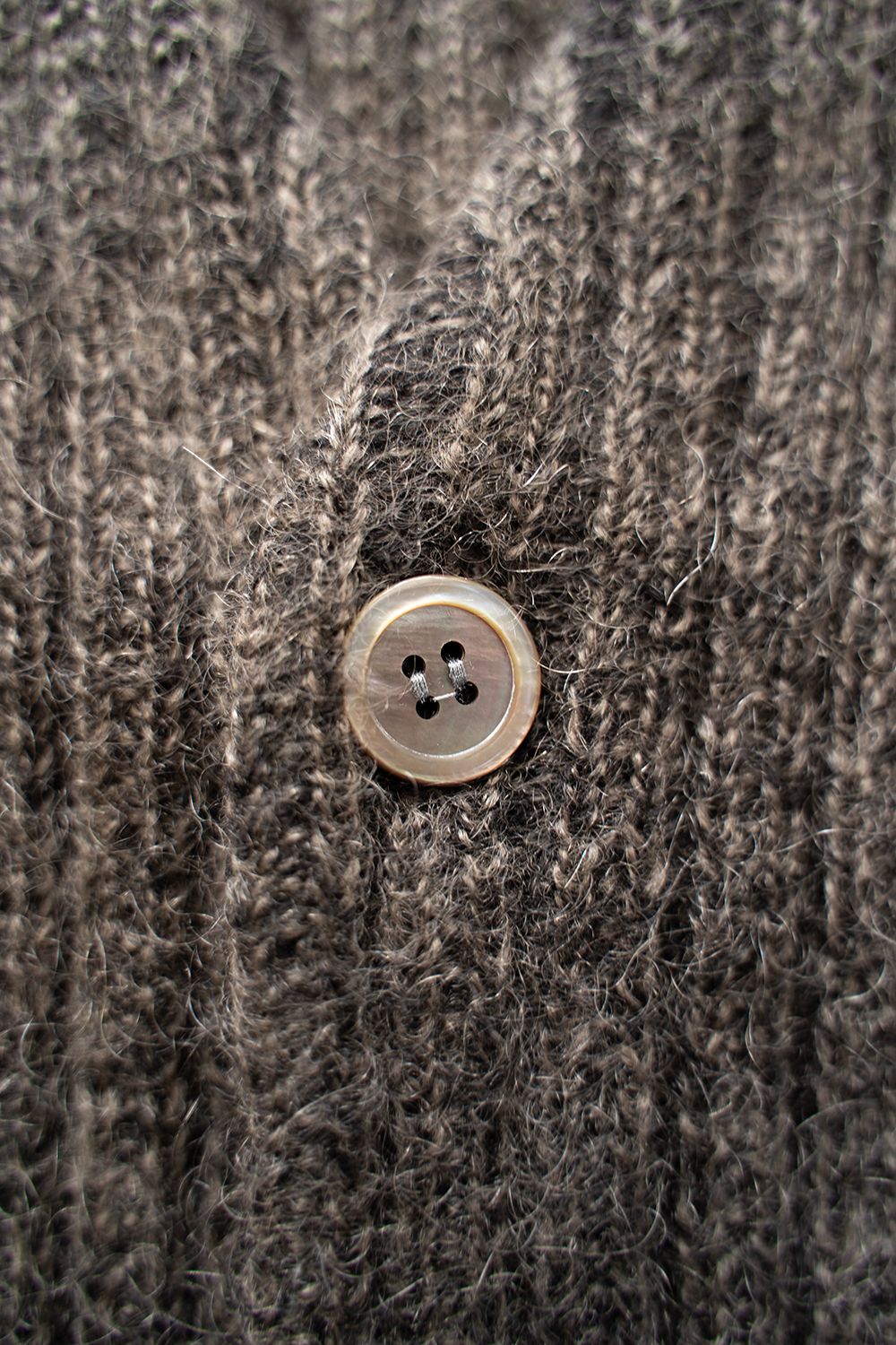 【25AW】Sekkei Mohair Cardigan(BROWN)