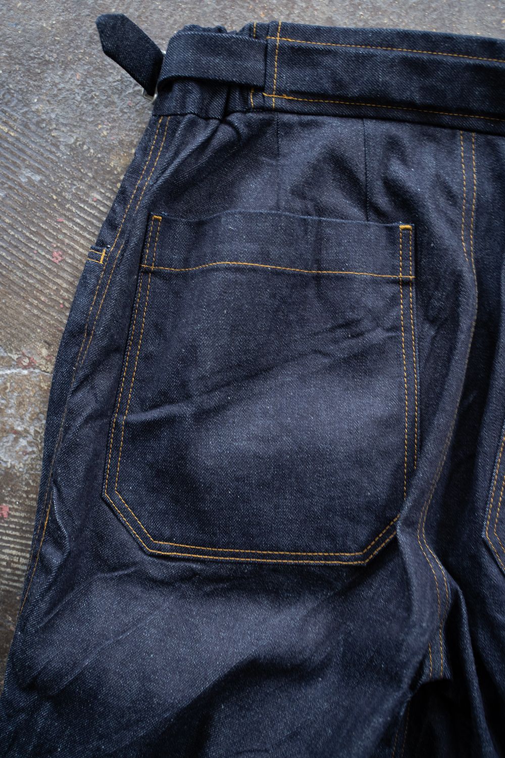 【ラスト1点】【24SS】2-Tack Denim Pants/2タックデニムパンツ(INDIGO BLUE)