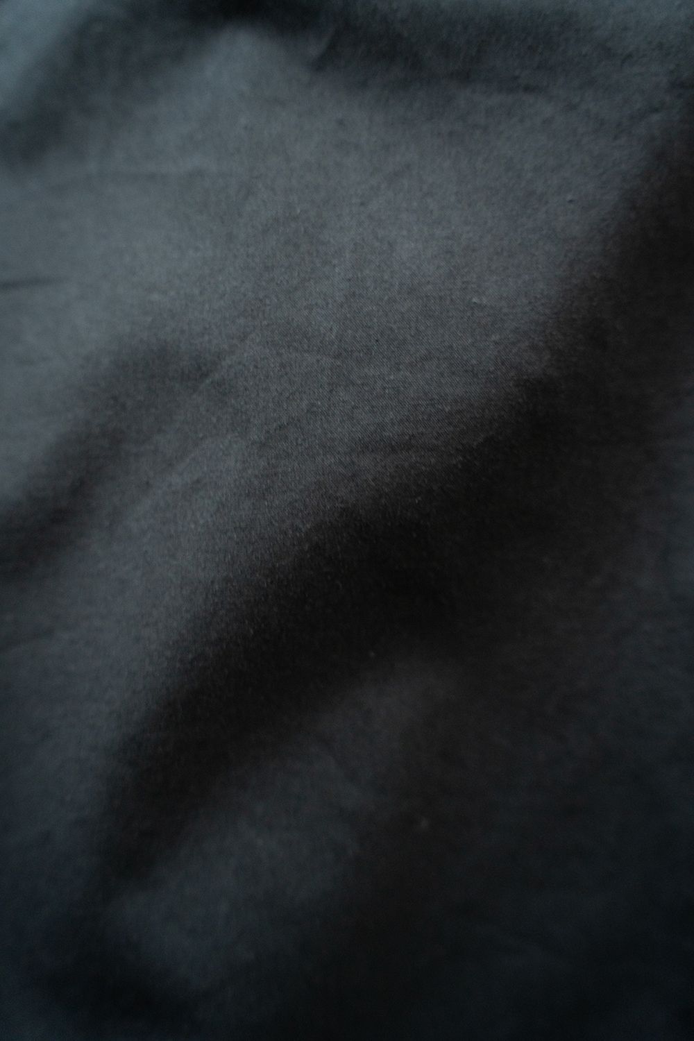 【26SS】コットン×シルクタイプライタースキッパーシャツ(CHARCOAL)